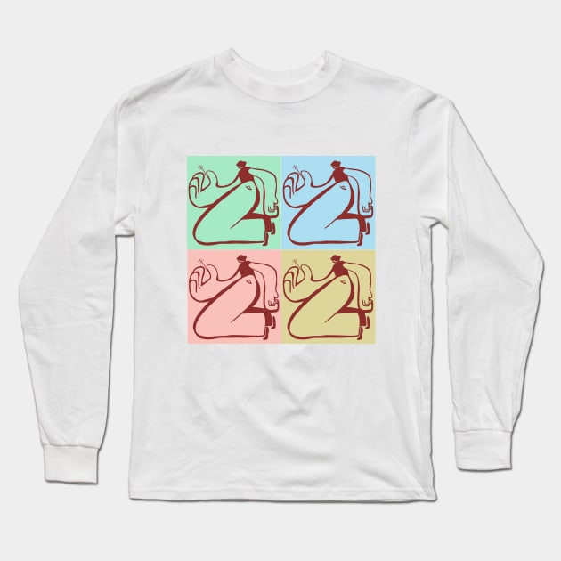 human nature Long Sleeve T-Shirt by anghewolf